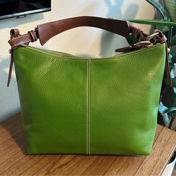 Dooney & Bourke Green Hobo Bag - Like New! - Picture 4 of 13